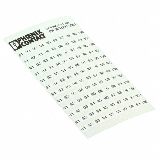 0804293:0091 Phoenix Contact  Strisce di marcatura per morsettiere